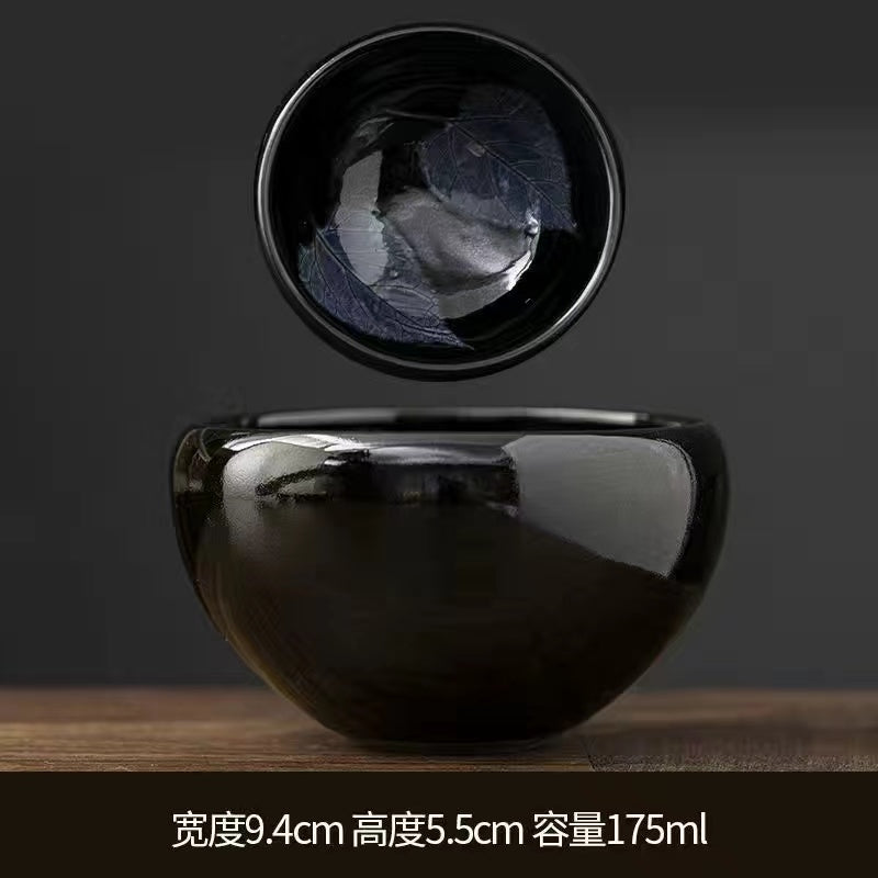 Master Collection----Jianzhan Muye Tianmu Calendars Pure Handcrafted MasterTeacup(M460)