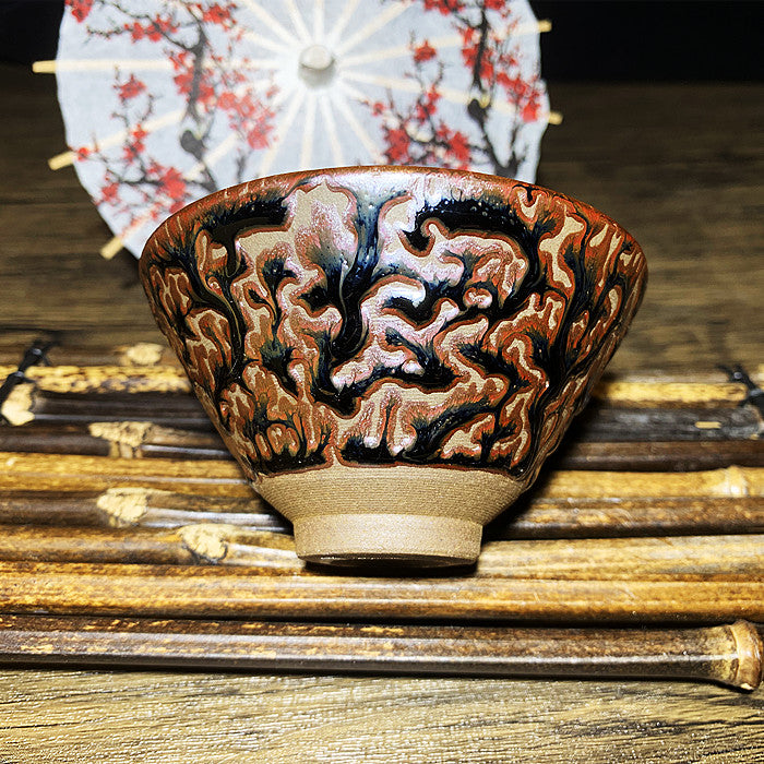 Handmade Tree of Life Tea Cup