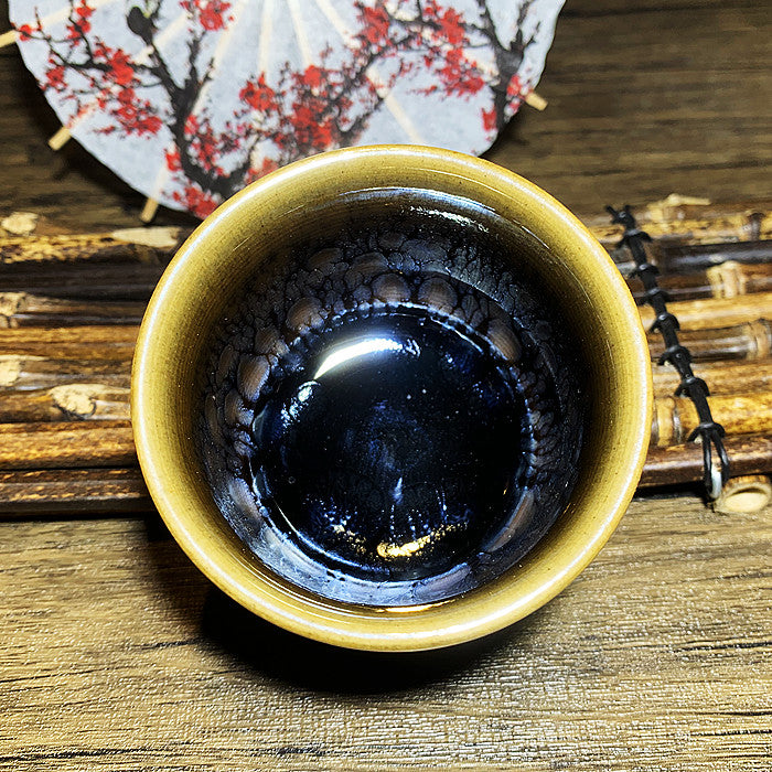 Master Collection----Handmade Vintage Bamboo Teacup(M482)