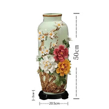 Load image into Gallery viewer, Jingdezhen ceramic vase Peony handmade porcelain
