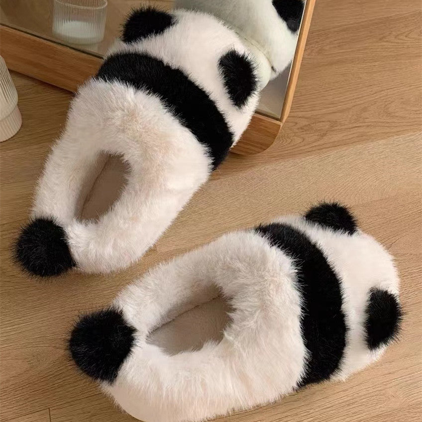 Winter Warm Panda Slippers