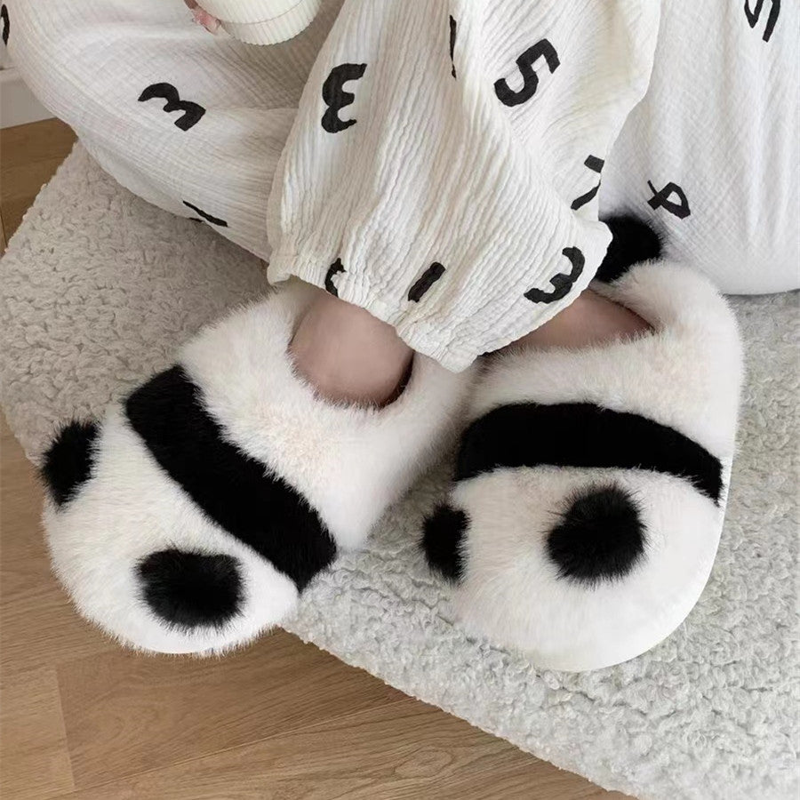 Winter Warm Panda Slippers