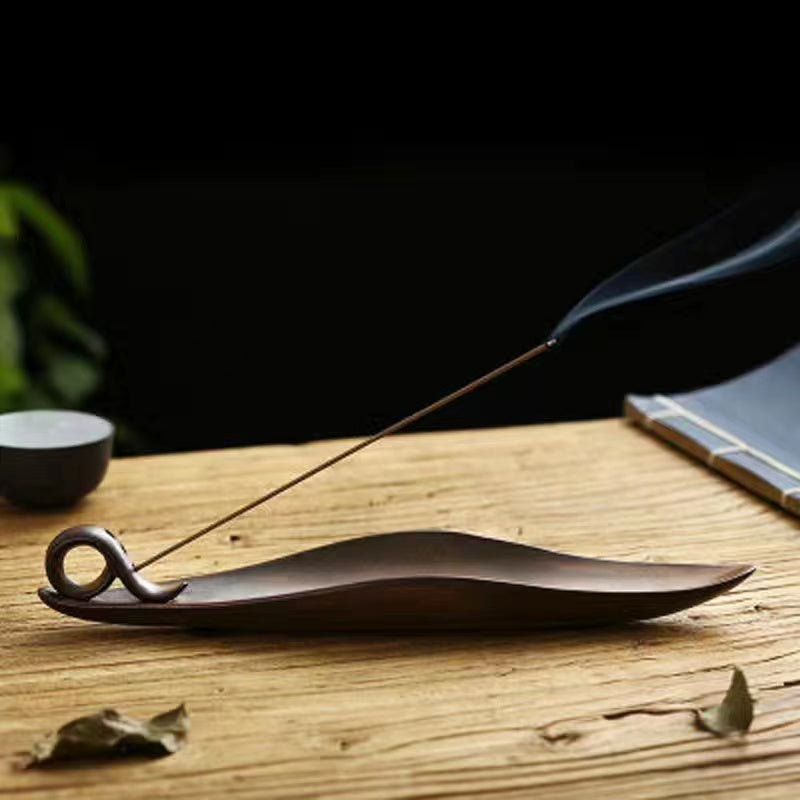 Creative ceramic lotus flower incense stick incense holder