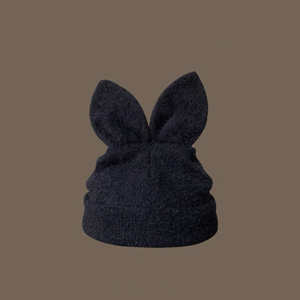 Rabbit ears wool hat autumn and winter knitted hat warm