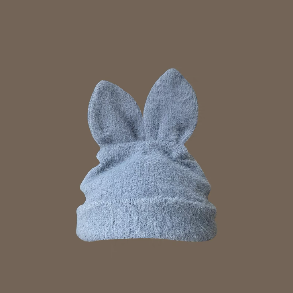 Rabbit ears wool hat autumn and winter knitted hat warm