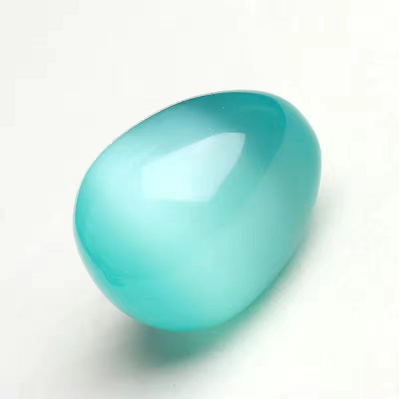 Crystal Egg Orb Colourful Cat's Eye Stones