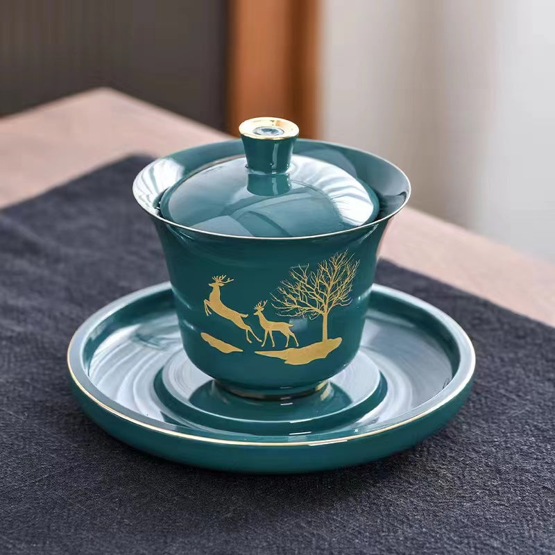 Handmade Little Elk Gaiwan