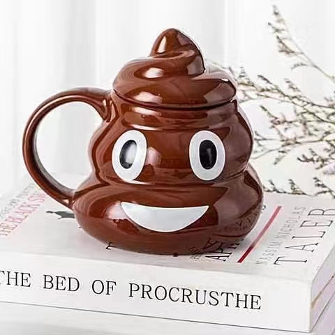 Poo water mug cute spoof ceramic mug