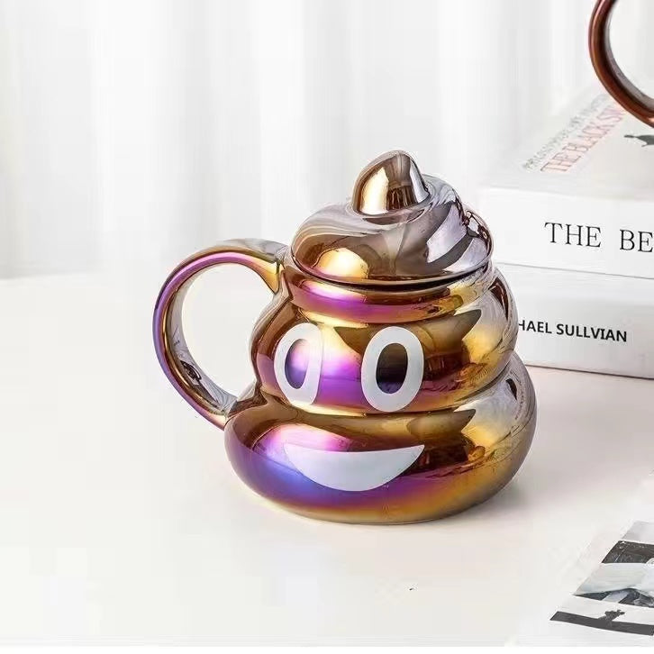 Poo water mug cute spoof ceramic mug