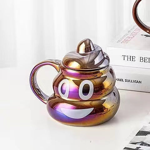 Poo water mug cute spoof ceramic mug