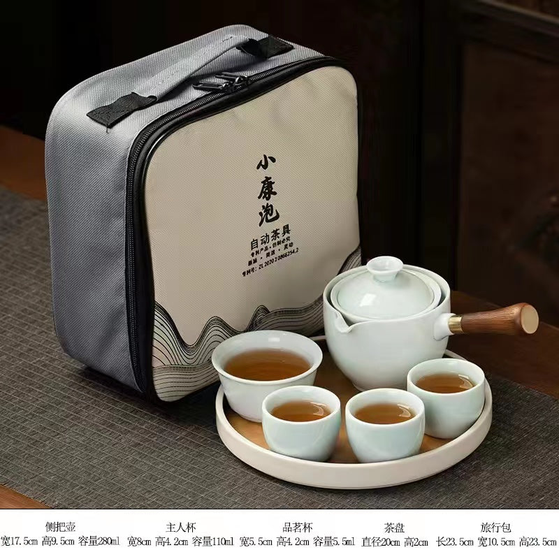 Anti-scald complete travel Teapot set