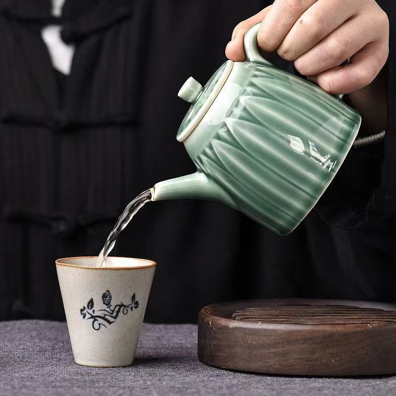 Handmade celadon Teapot