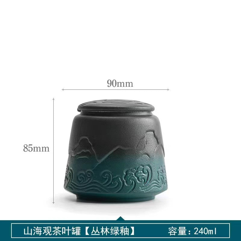 Shanhai Guan Tea Jar