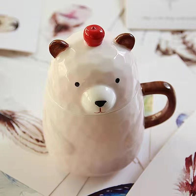 Cute cartoon ceramic mug