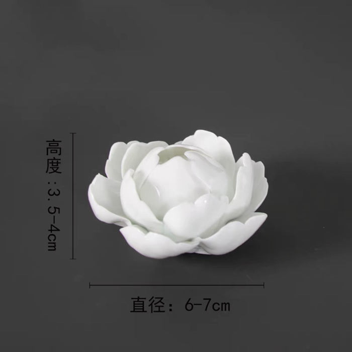 Ceramic Lotus Incense Stick Creative Incense Burner