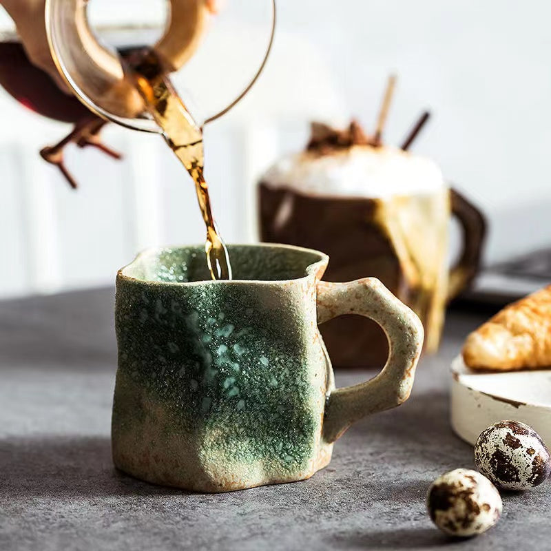 Vintage ceramic coffee mug