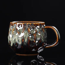 Load image into Gallery viewer, Ceramic mug with kiln-formed tianmu glaze
