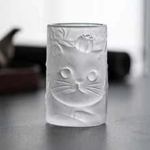 Load image into Gallery viewer, Cute Cat Persimmon Lucite Mug
