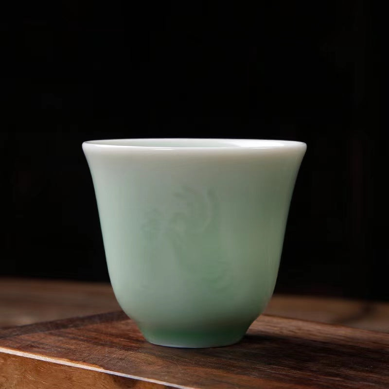 Celadon Tea Cup Ceramic Tea Cup