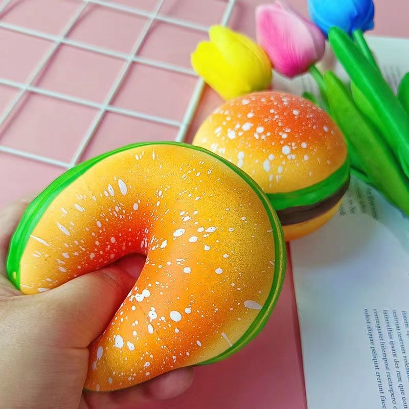 Quirky Simulation Food Combination Flour Vent Pinch to De-Stress and De-Stress Toys