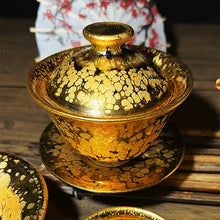 Load image into Gallery viewer, Master Collection---High-end handmade gold Teacup set(M525)
