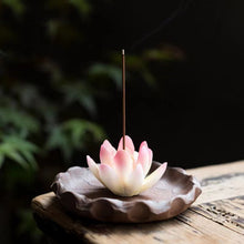 Load image into Gallery viewer, Hand-crafted incense burner
