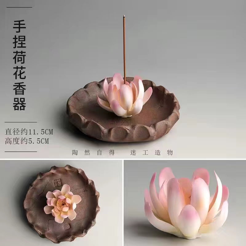 Hand-crafted incense burner