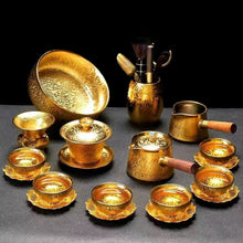 Load image into Gallery viewer, Master Collection------Jianzhan Gilt Premium Kung Fu Tea Set(M537)
