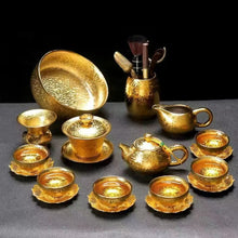 Load image into Gallery viewer, Master Collection------Jianzhan Gilt Premium Kung Fu Tea Set(M537)
