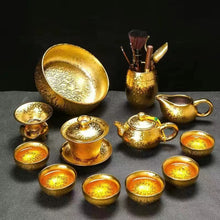 Load image into Gallery viewer, Master Collection------Jianzhan Gilt Premium Kung Fu Tea Set(M537)
