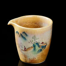 Load image into Gallery viewer, Hand-painted fair cup Jingdezhen landscape tea cup
