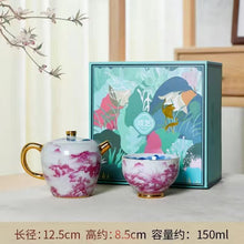 Load image into Gallery viewer, A Thousand Miles of Rivers and Mountains Teapot Teacup Sets
