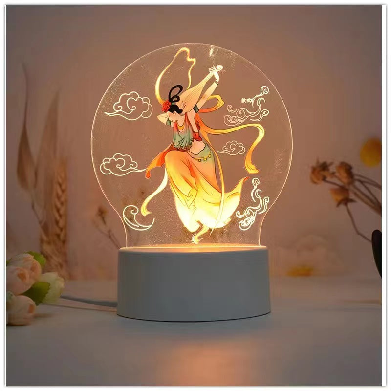 Fawn Dunhuang 3D glow-in-the-dark light