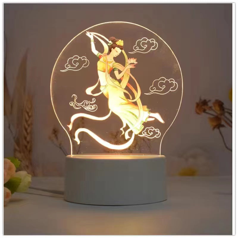 Fawn Dunhuang 3D glow-in-the-dark light