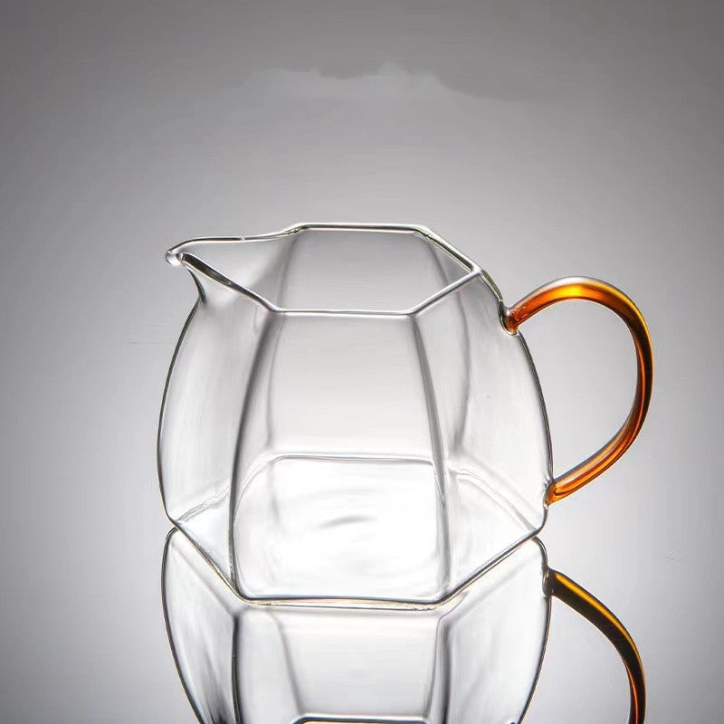 Heat resistant glass tea sea transparent fair cup