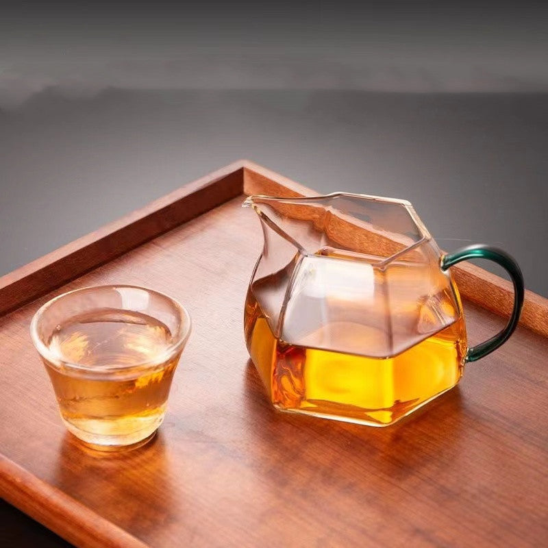 Heat resistant glass tea sea transparent fair cup