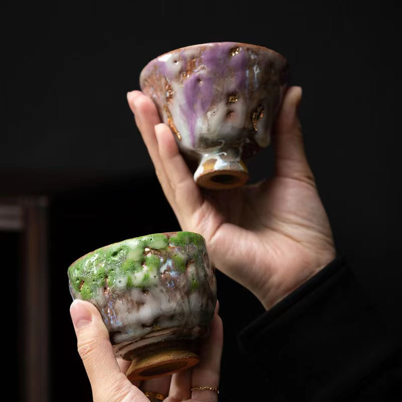 Handmade Shino-yaki Tea Cup