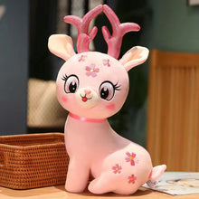 Load image into Gallery viewer, Cute starry sky plum deer doll ornaments
