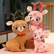 Load image into Gallery viewer, Cute starry sky plum deer doll ornaments
