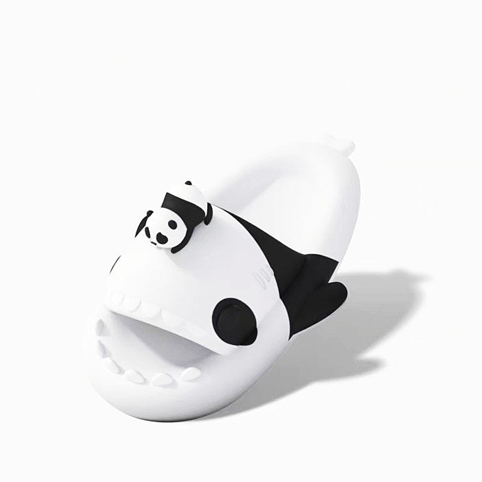 Summer sponge bottom panda slippers