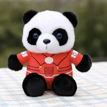 Load image into Gallery viewer, Captain America Spider-Man Superman Batman plush toy giant panda doll
