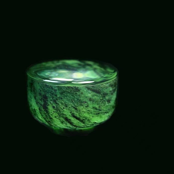 Luminous cup Dunhuang ink jade Tea cup