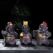 Load image into Gallery viewer, Personalized creative tea play tea pet changing face Liu Guan Zhang ornaments
