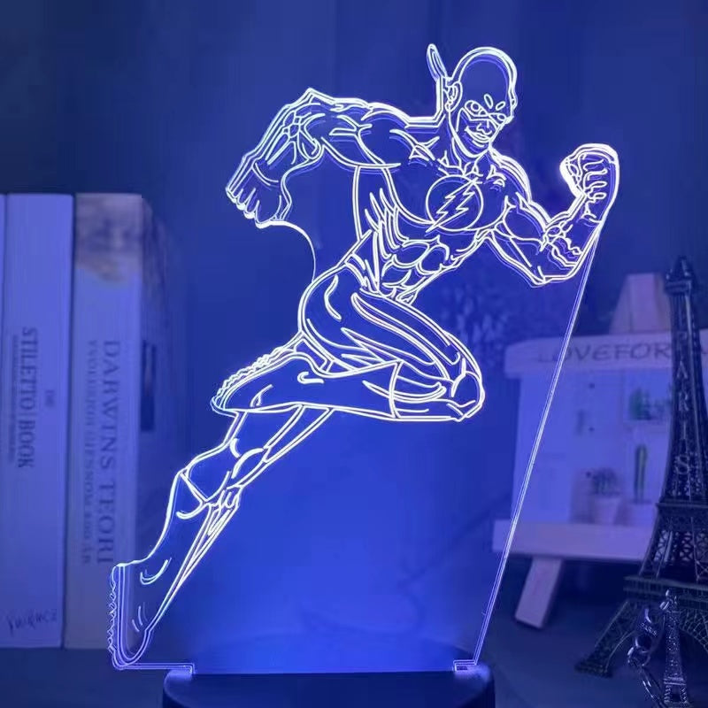 Marvel 3D night light Spider-Man Iron Man Superman night light