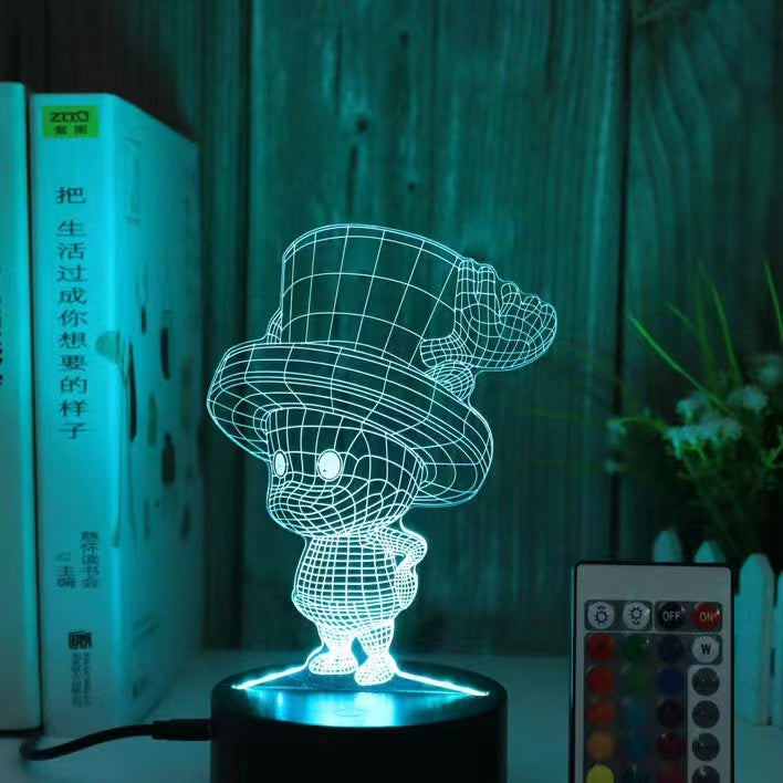 King of Thieves anime 3D night light