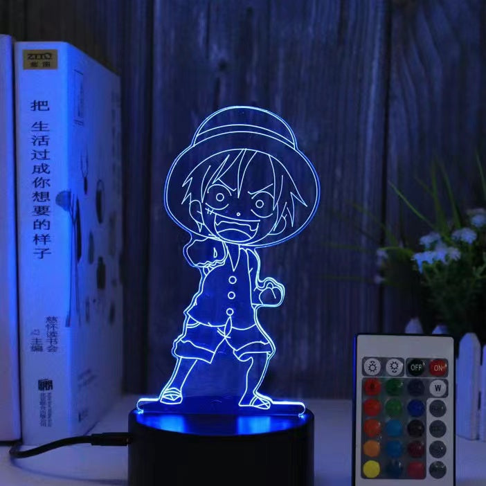 King of Thieves anime 3D night light