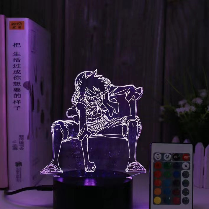 King of Thieves anime 3D night light