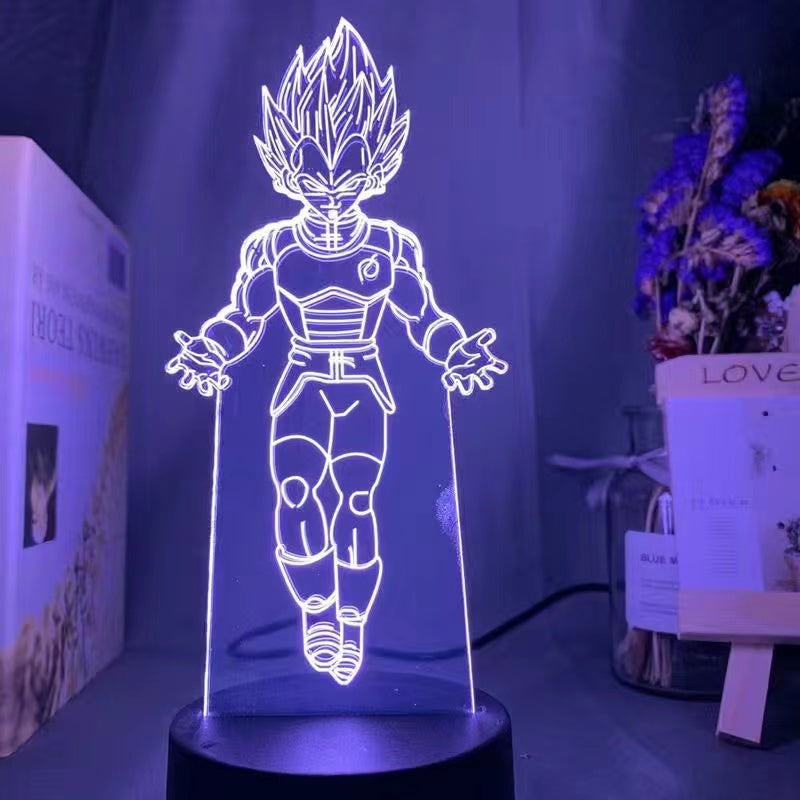 Dragon Ball 3d stereo light Goku night light