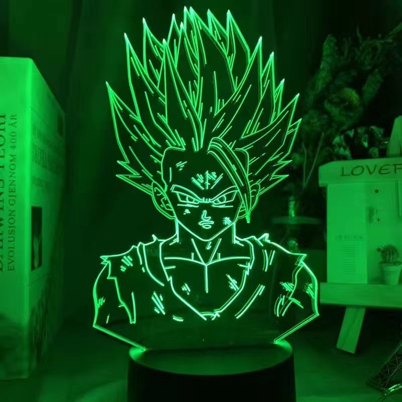 Dragon Ball 3d stereo light Goku night light