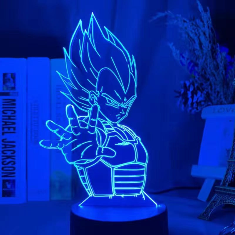 Dragon Ball 3d stereo light Goku night light